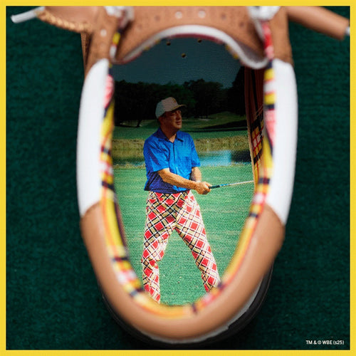 Wally Golf Caddyshack - White/Brown - 7