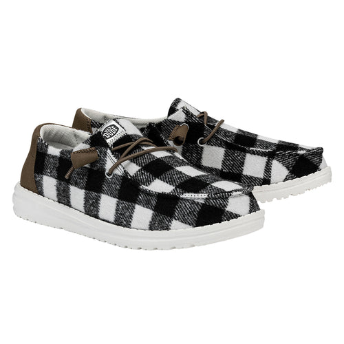 Wendy Buffalo Plaid - White and Black Plaid - 2