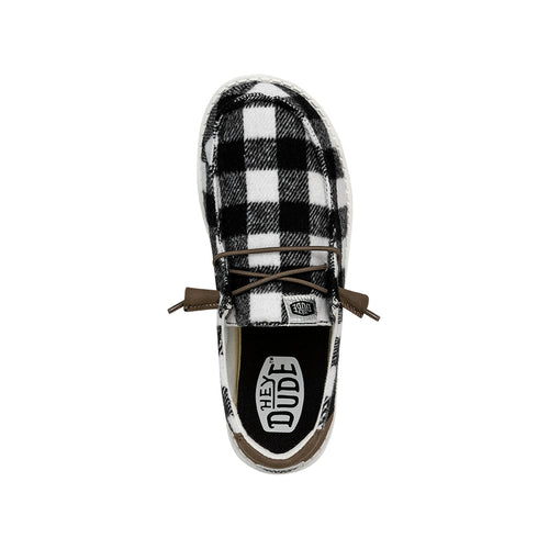 Wendy Buffalo Plaid - White and Black Plaid - 6