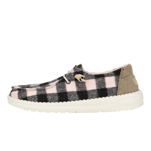 Wendy Buffalo Plaid - Pale Pink/Black - 1