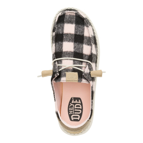 Wendy Buffalo Plaid - Pale Pink/Black - 7