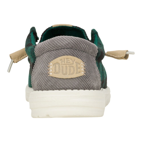 Wally Buffalo Plaid - Hunter Green - 6