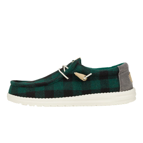 Wally Buffalo Plaid - Hunter Green - 1