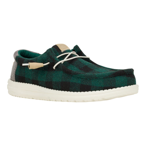 Wally Buffalo Plaid - Hunter Green - 8