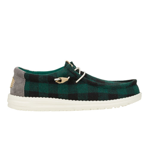 Wally Buffalo Plaid - Hunter Green - 9