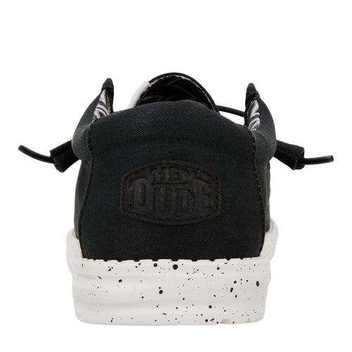 Wally Stretch Canvas Wide - Black/White - 5