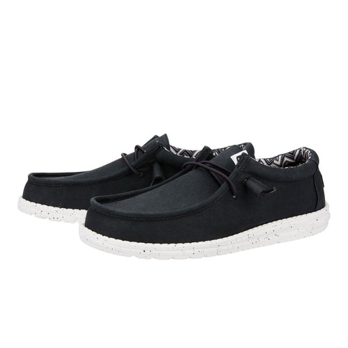 Wally Stretch Canvas Wide - Black/White - 2