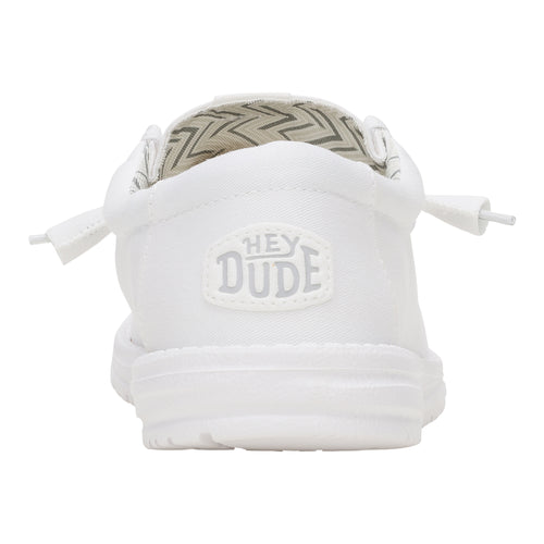 Wally Stretch Canvas Wide - White/White - 5