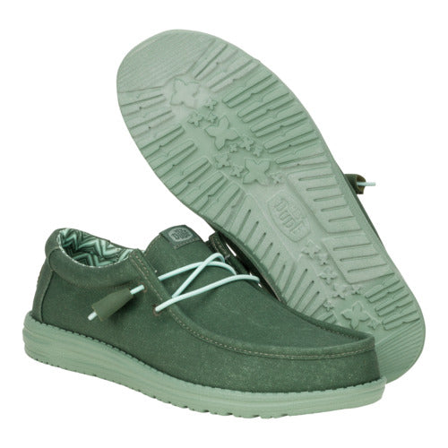 Wally Stretch Canvas - Duck Green/Iceberg Green - 3