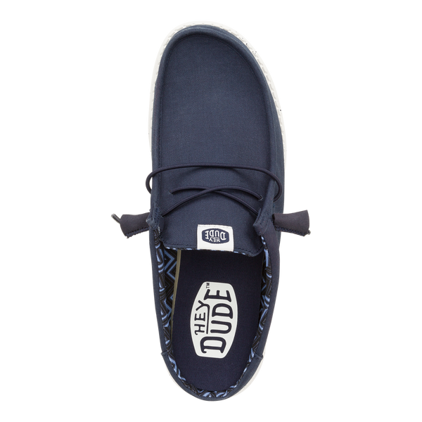 Wally Slip Stretch Canvas - Navy