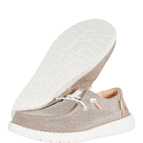 Wendy Metallic Sparkle Wide - Rose Gold - 4