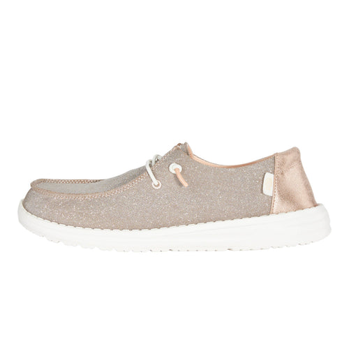 Wendy Metallic Sparkle Wide - Rose Gold - 1