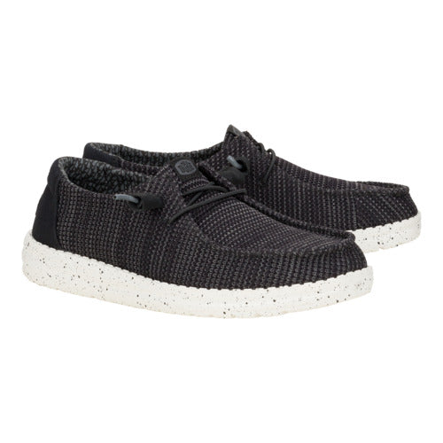 Wendy Stretch Sox Wide - Black/White - 2
