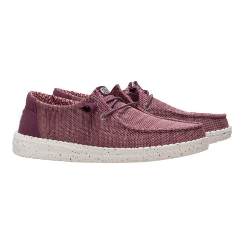 Wendy Stretch Sox - Burgundy - 3