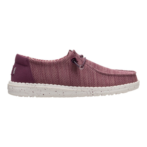 Wendy Stretch Sox - Burgundy - 10