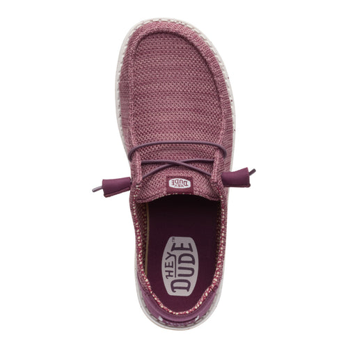 Wendy Stretch Sox - Burgundy - 8