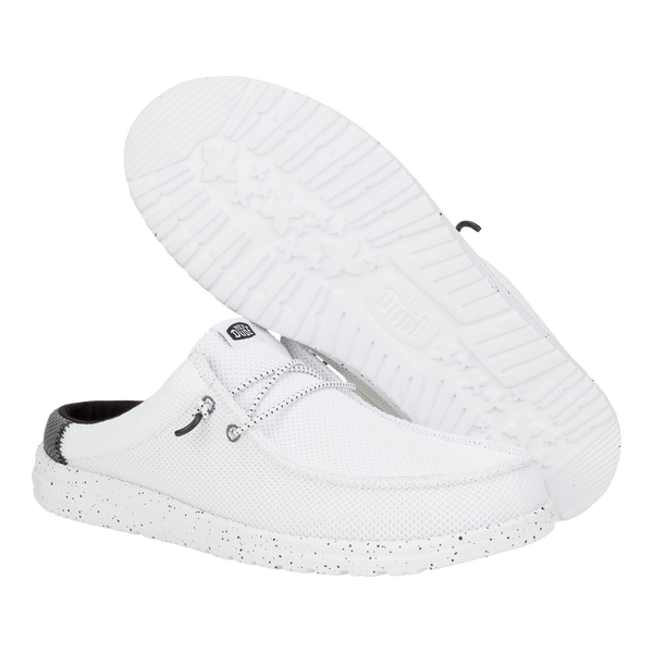 Wally Slip Varsity - White/Black