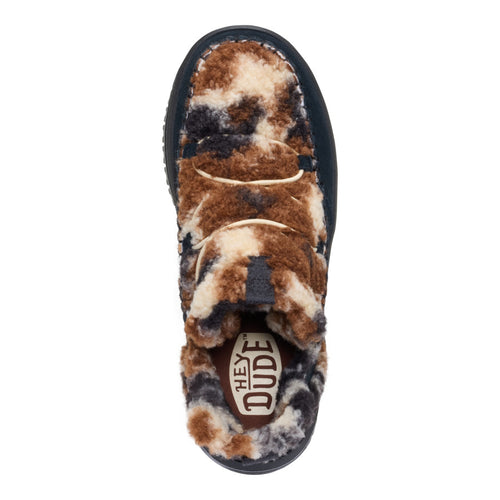 Camden Suede Cozy - Black Multi/Black - 6