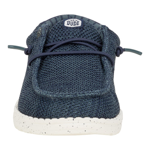 Wally Youth Stretch Sox - Navy - 4