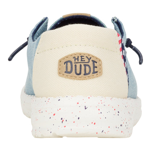 Wendy Americana Splatter - Light Denim - 5