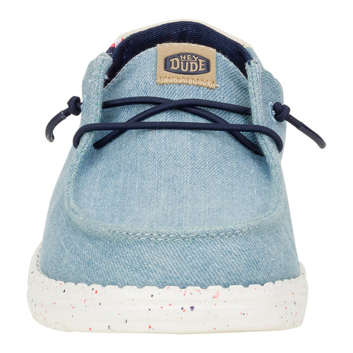 Wendy Americana Splatter - Light Denim - 4