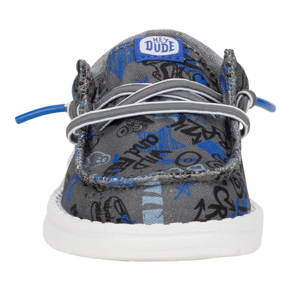 Wally Funk Toddler Graffiti Mix - Grey