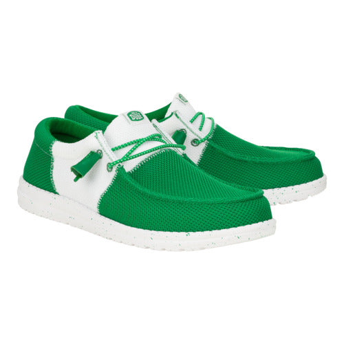 Wally Tri Varsity Mesh - Green/White - 2