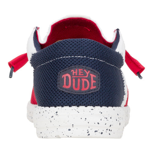 Wally Tri Varsity Mesh - Red/Navy - 5