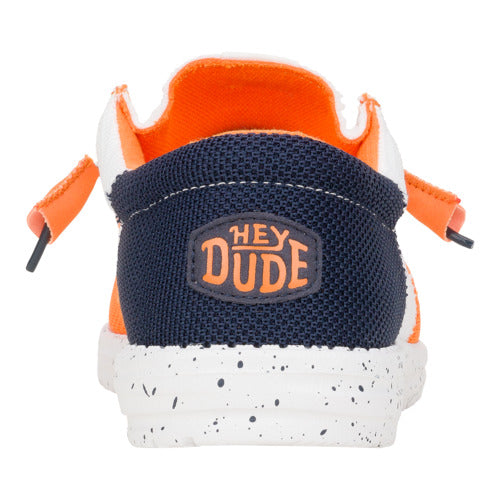 Wally Tri Varsity Mesh - Orange/White - 5