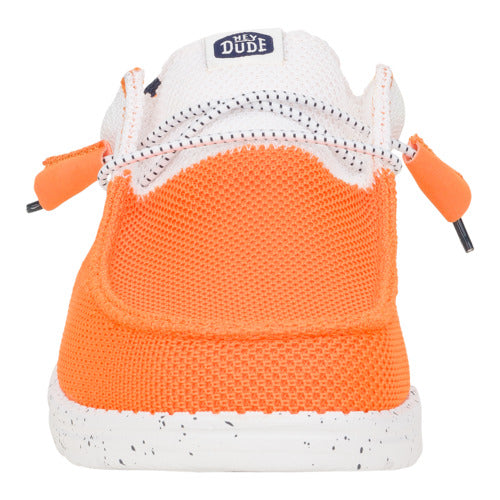 Wally Tri Varsity Mesh - Orange/White - 4