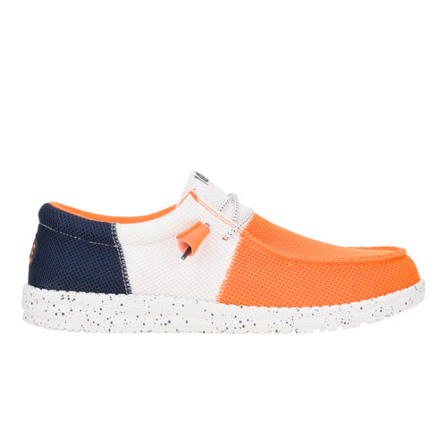 Wally Tri Varsity Mesh - Orange/White - 8