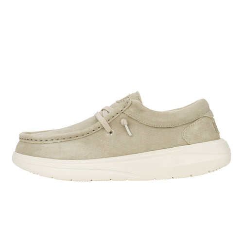 Wendy Comf Suede - Stone Grey/Silver Birch - 1