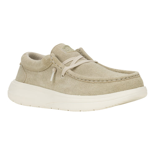 Wendy Comf Suede - Stone Grey/Silver Birch - 8