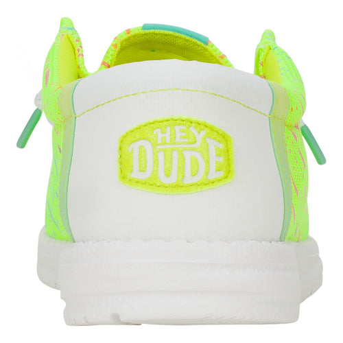 Wally Party Mesh - Lime Punch/White - 5