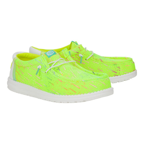 Wally Party Mesh - Lime Punch/White - 2