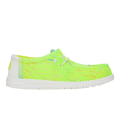 Wally Party Mesh - Lime Punch/White - 8