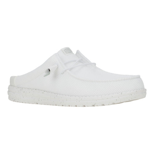 Wally Slip Stretch Sox - White - 8