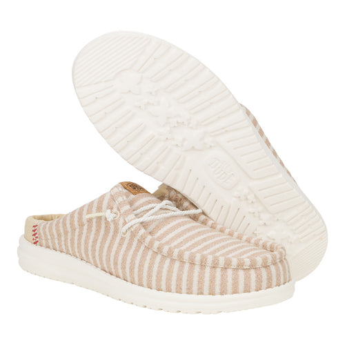 Wally Slip Resort - Tan/White - 4