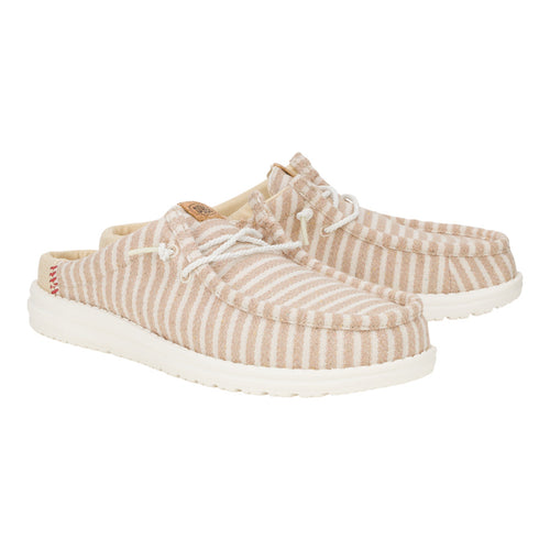 Wally Slip Resort - Tan/White - 3