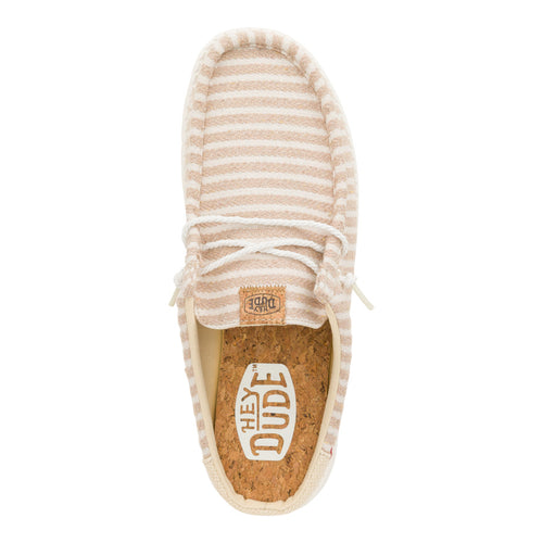 Wally Slip Resort - Tan/White - 7