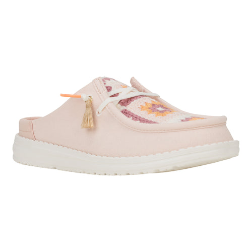 Wendy Slip Cottage Crochet - Pale Pink/Multi - 7