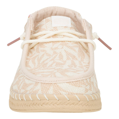 Wendy Espadrille Retro Palm - Pale Pink/White - 5