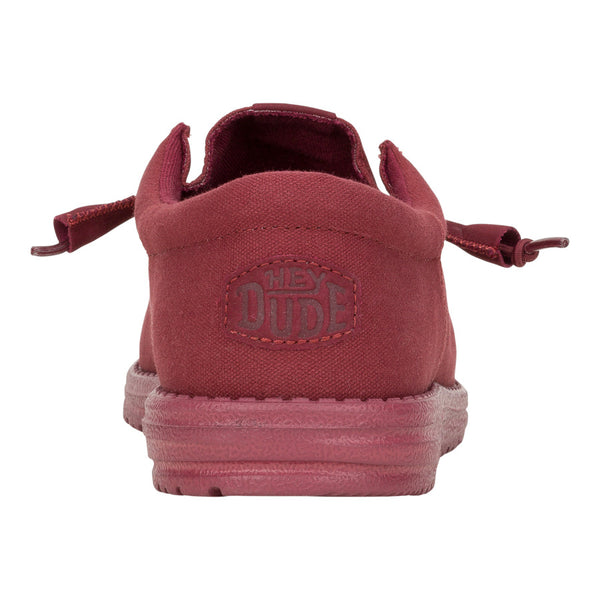 Wally Funk Mono Canvas - Maroon