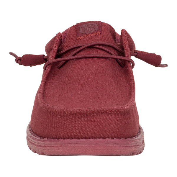 Wally Funk Mono Canvas - Maroon
