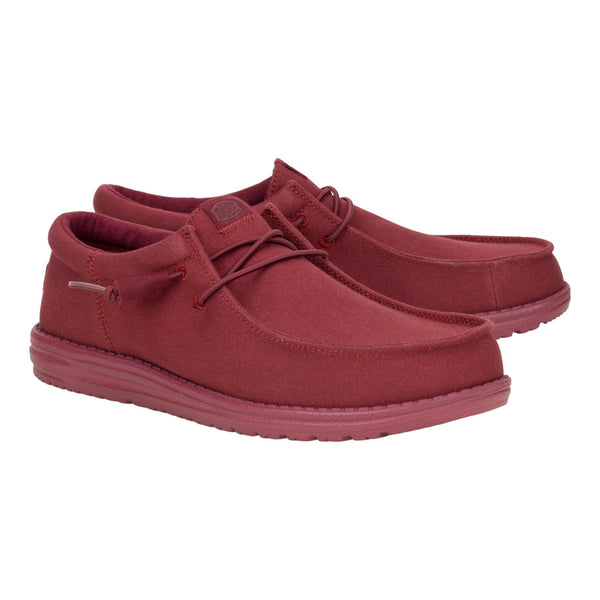 Wally Funk Mono Canvas - Maroon
