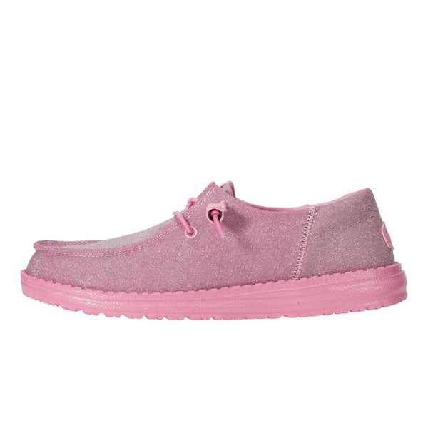 Pink❤️Pepper Wendy Funk Holiday Sparkle - Pink | HEYDUDE shoes