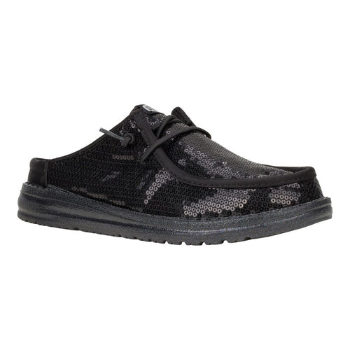Wendy Slip Sequin - Black - 7