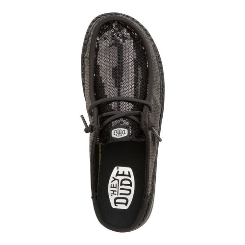 Wendy Slip Sequin - Black - 6