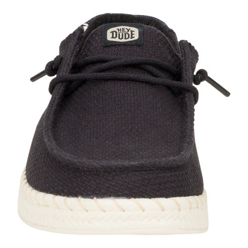 Wendy Espadrille Woven - Black - 5