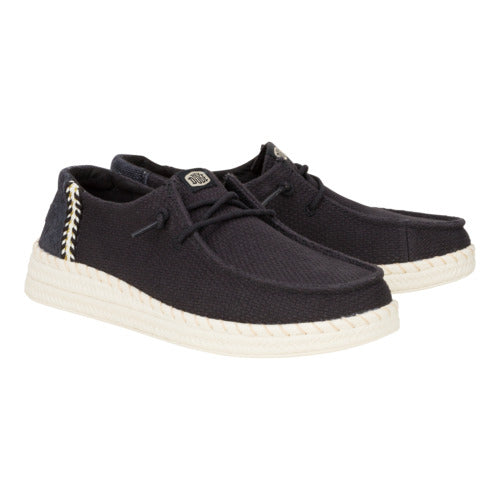 Wendy Espadrille Woven - Black - 3